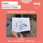 Cours de dessin esaj paris 2022